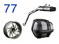 77 Special accessories, motorcycle