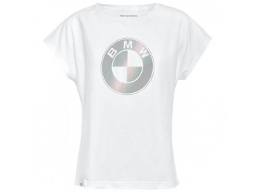 T-shirt con logo BMW da donna
