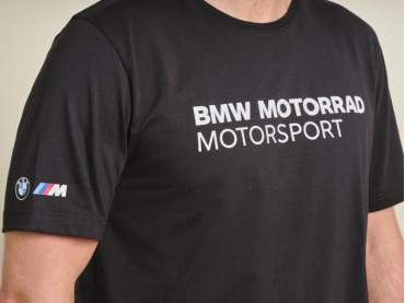 BMW T-shirt de moto original noir pour homme, Noir , S : : Auto et  Moto