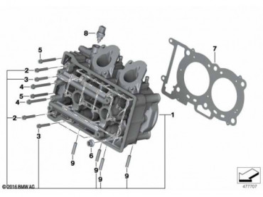 Cylinder head/Mounting parts 