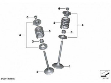 Valves with springs 