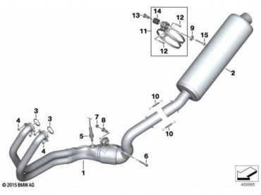 Exhaust system parts with...