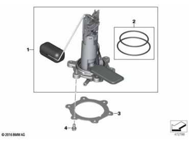 Fuel pump / lever sensor 
