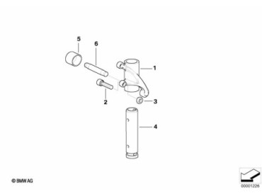 Rocker arm/shaft/valve lifter 