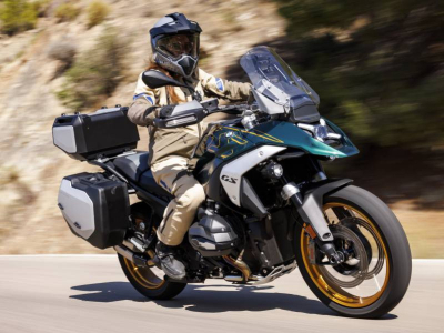 New BMW R1300GS: new luggage for this trail